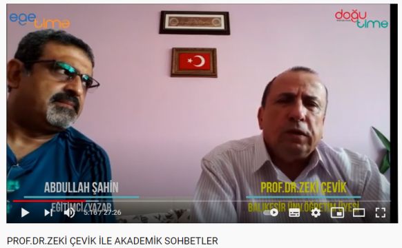 AKADEMİK SOHBETLER/PROF.DR.ZEKİ ÇEVİK
